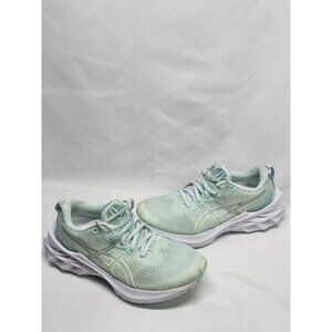 Size 6 US - Asics Novablast 2 LE Womens White Pure Silver Running Shoe 1012B177